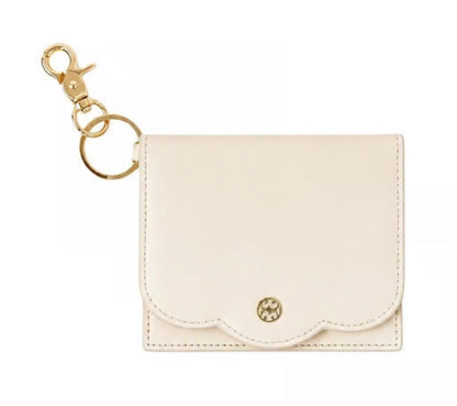 Mary Square Scalloped ID Wallet