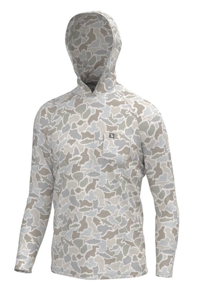 Local Boy Heather Blend Hoodie - Saltwater Camo