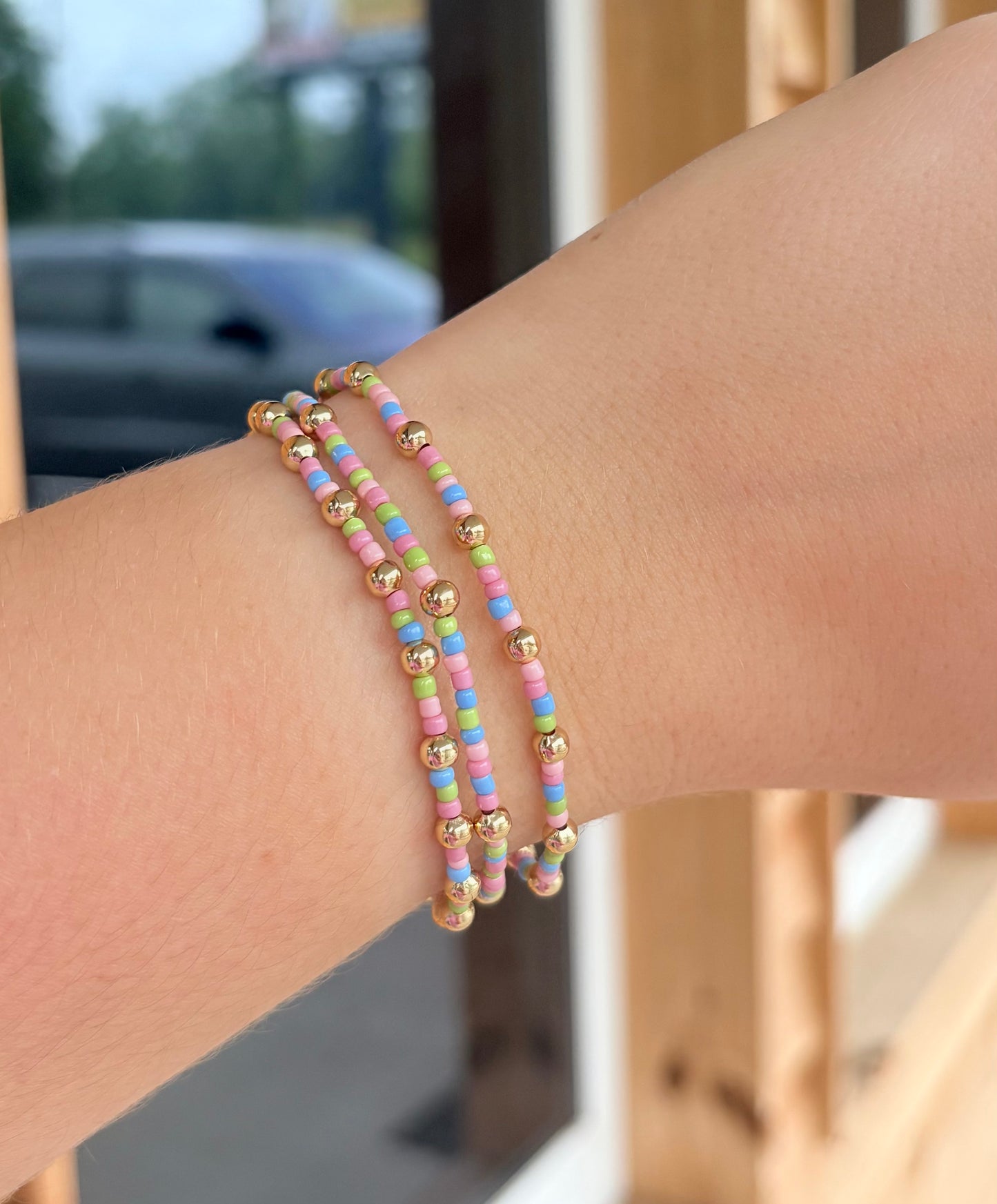 Michelle McDowell Pastel Vivienne Bracelet - Set of 3