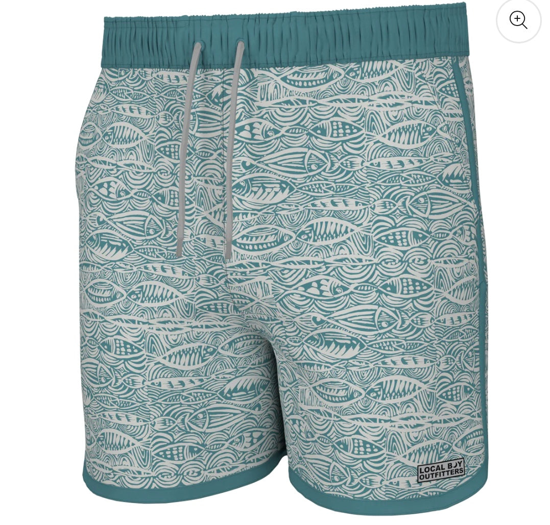 Local Boy Outfitters Wando Swim Trunk - TRF
