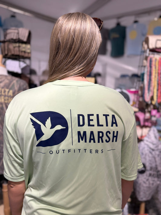 Delta Marsh Performance Flying Duck- Olive