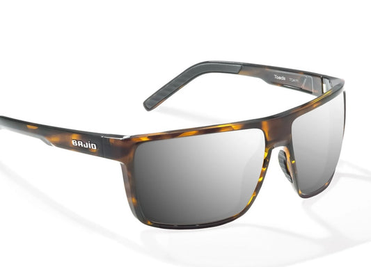 Bajio Toads TOA111113 Brown Tort Gloss/Silver Mirror Glass