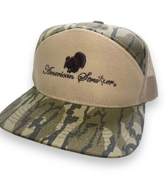 American Strutter The Classic - 7 Panel - Mossy Oak Bottomland and Tan