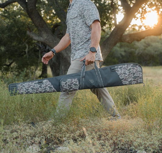 Burlebo Single Rifle Case - Classic Deer Camo