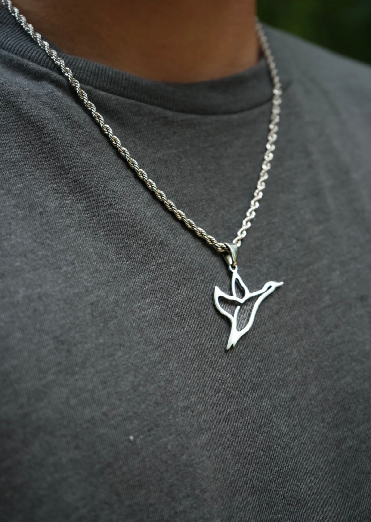 Combat Waterfowl Icon Pendant Necklace