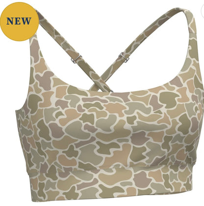 Local Girl Sports Bra 2.0 Forest Desert Camo