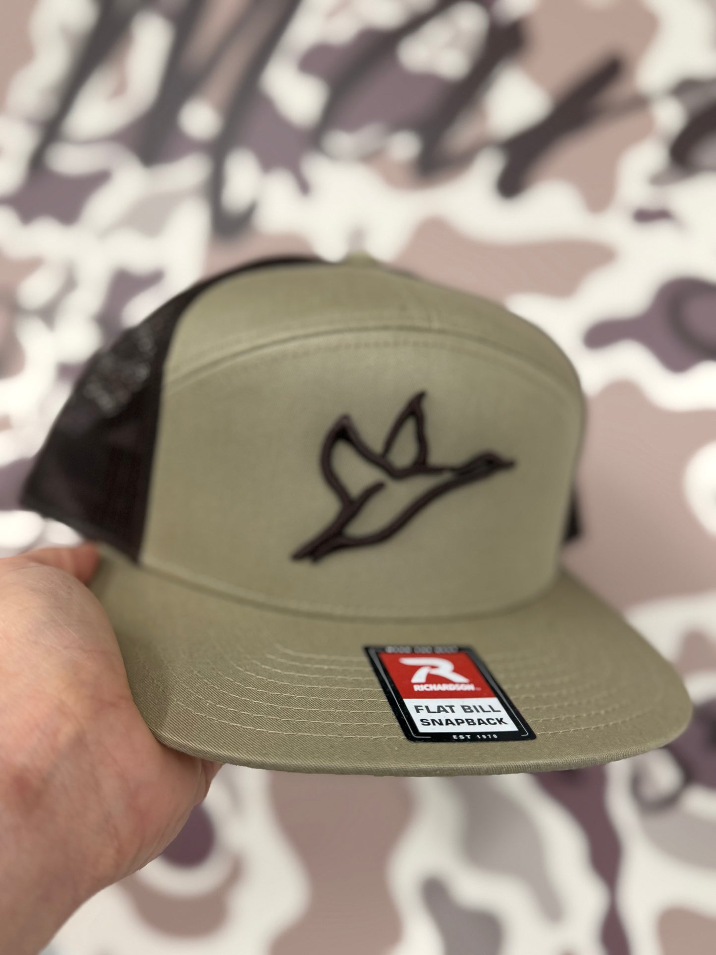 Combat Waterfowl 7 PANEL BROWN KHAKI