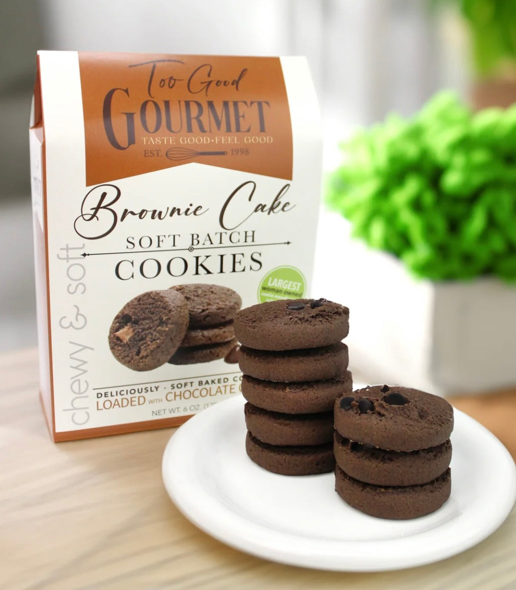 Brownie Soft Batch Batter Cookies 2” 6 oz