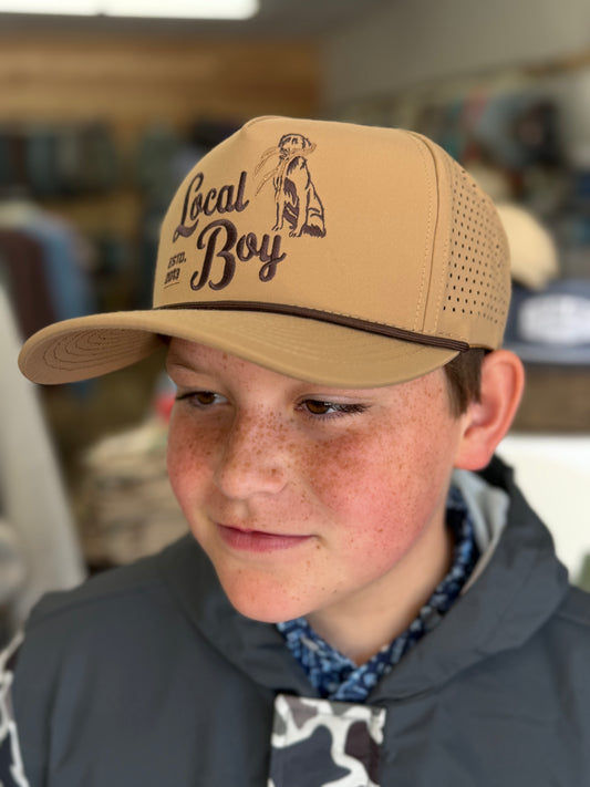 Local Boy Shed Hunter PF Rope Hat - Clay