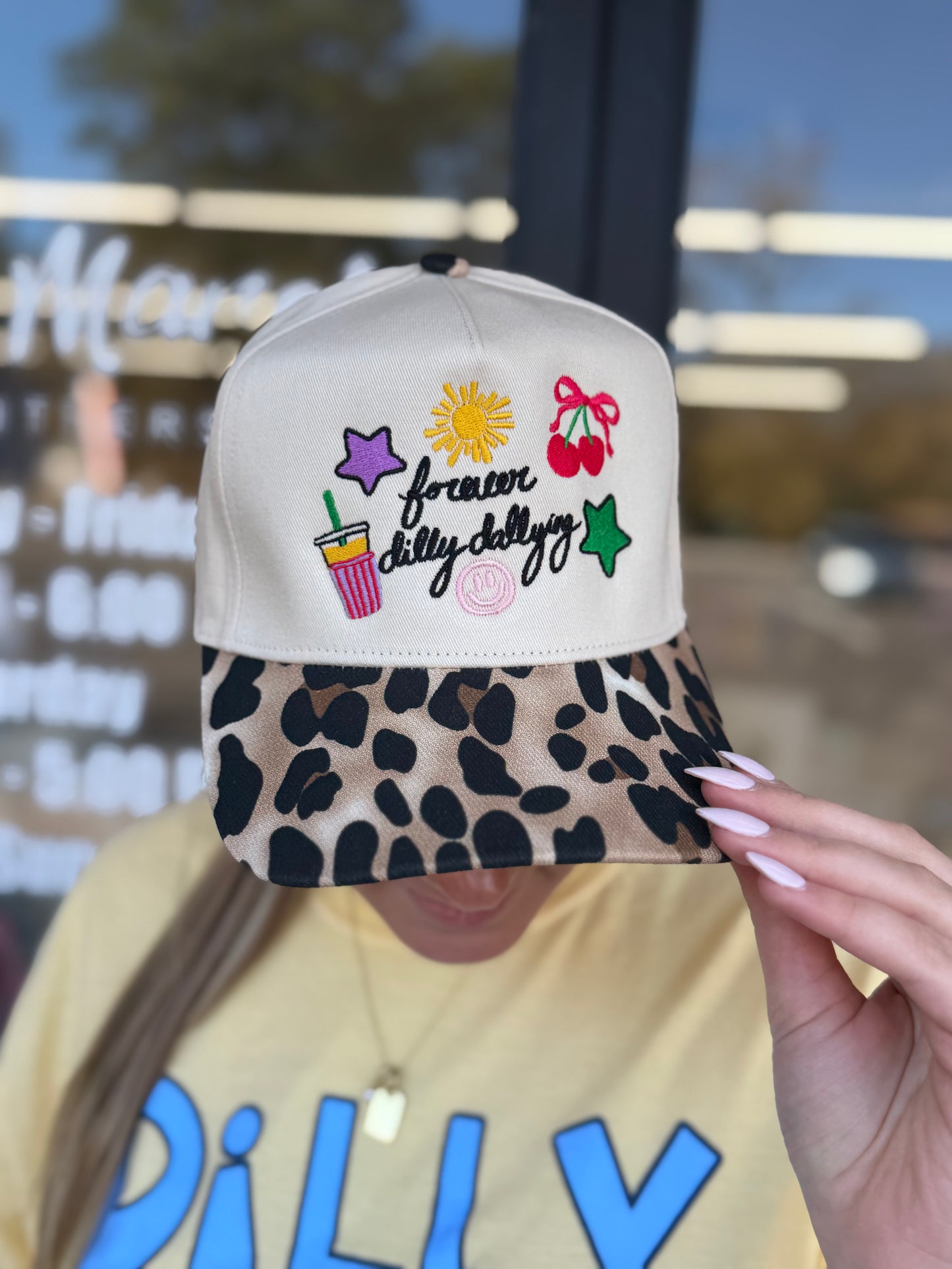 Forever Dilly Dalling Leopard Hat