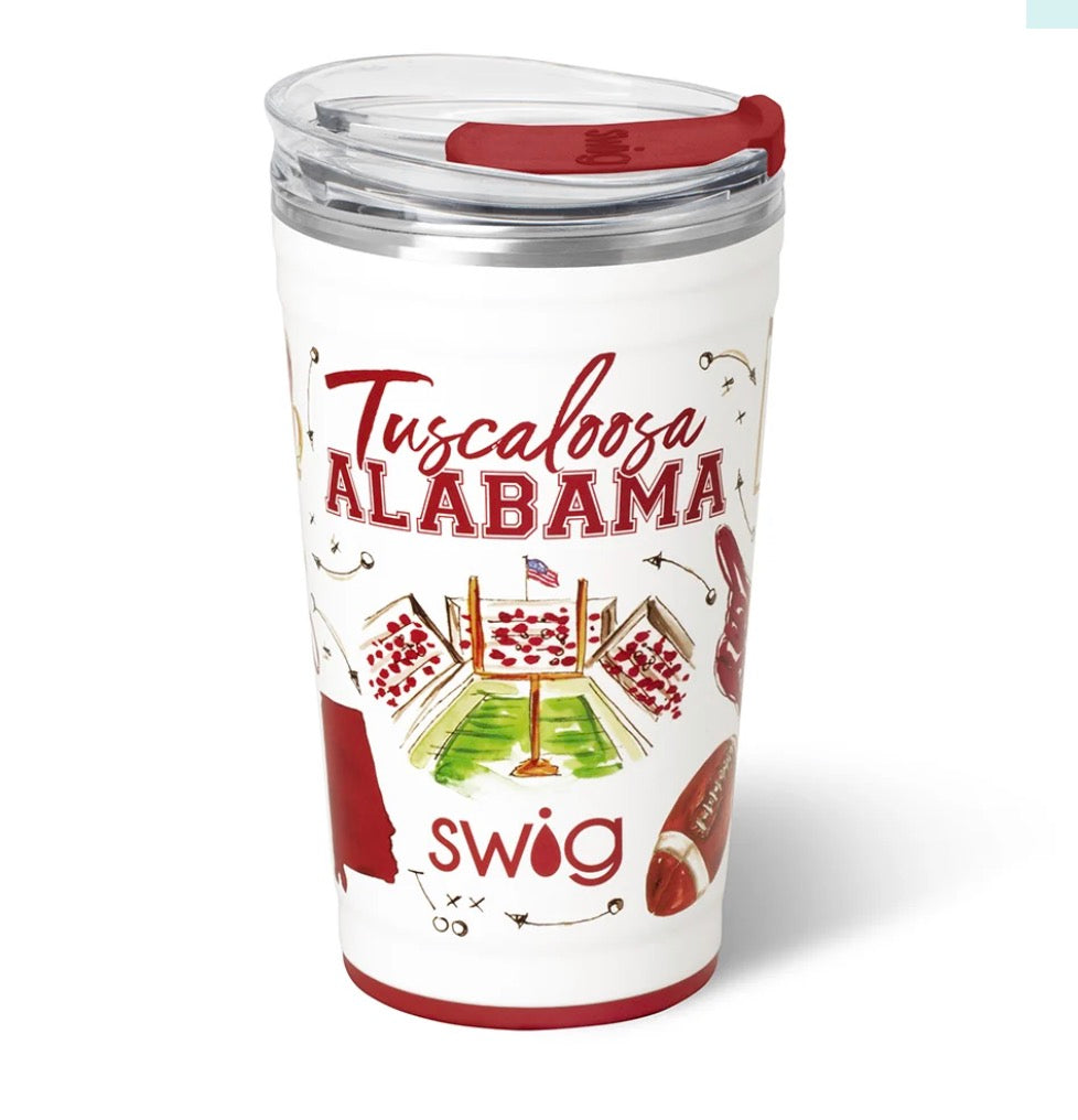 Swig TAILGATES IN TUSCALOOSA Party Cup 24oz