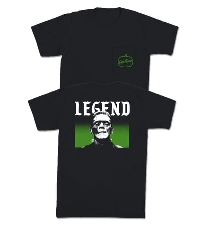 The Creature Spooky Legends Pocket Tee - Black