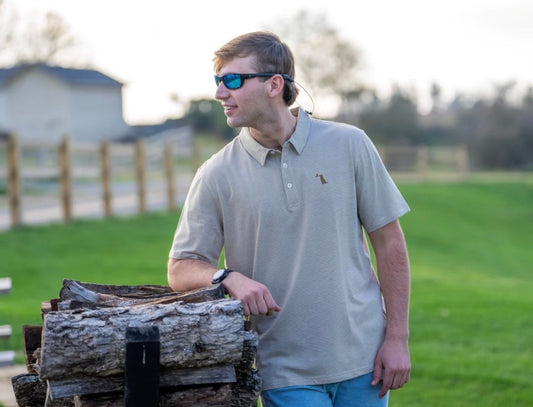 Local Boy Driftwood Polo - Bronze