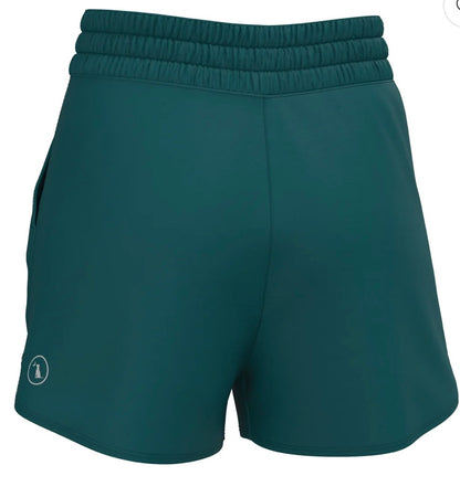 Local Girl High Waisted Volley Shorts Teal