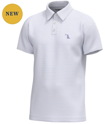 Local Boy Driftwood Polo - Lavendar