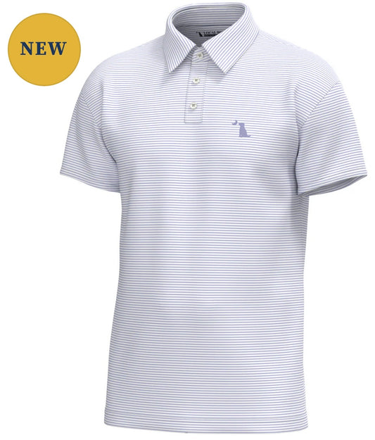 Local Boy Driftwood Polo - Lavendar