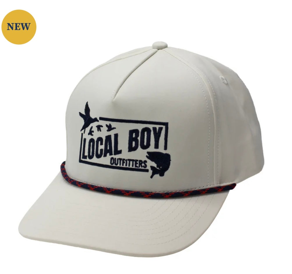 Local Boy Outfitters Cast & Blast 2.0 HC Rope Hat - Stone