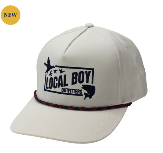 Local Boy Outfitters Cast & Blast 2.0 HC Rope Hat - Stone
