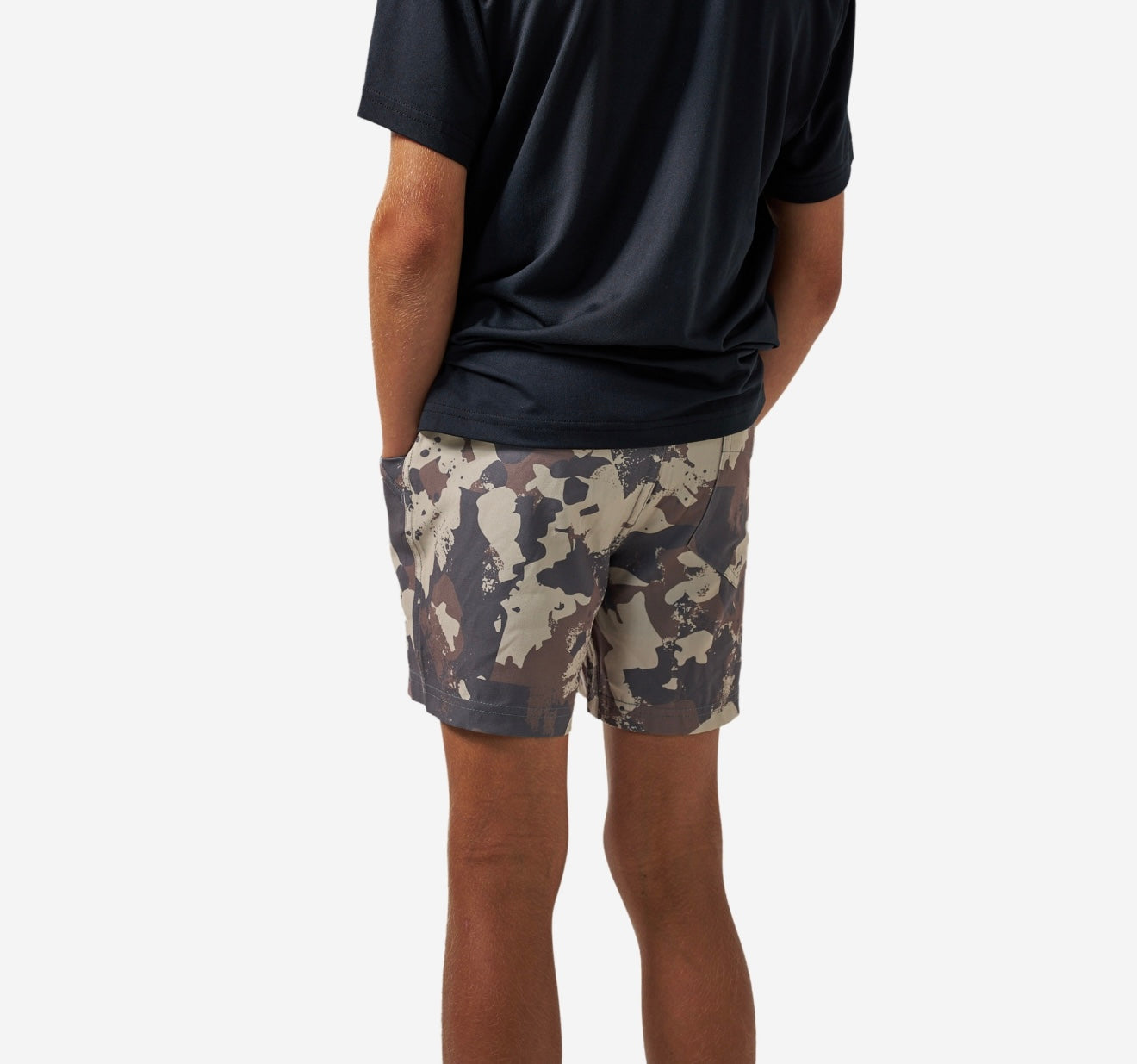 BURLEBO - Youth/Toddler Athletic Short - Splatter Camo