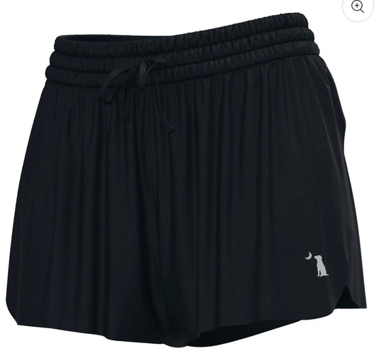 Youth Local Girl Petal Shorts - Black