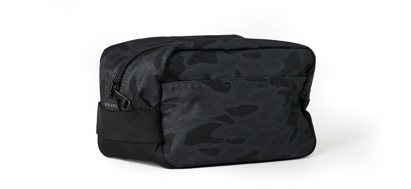 Burlebo Dopp Kit - Black Camo