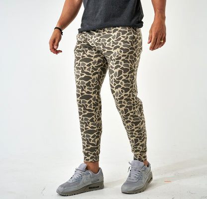 Burlebo - Fleece Joggers - Classic Deer Camo