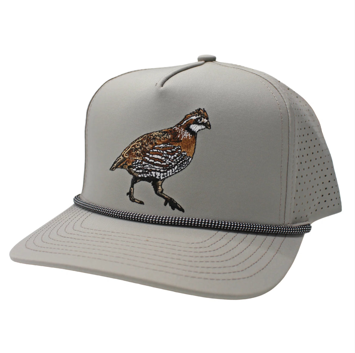 Local Boy - Quail PF Rope Hat (Grey)