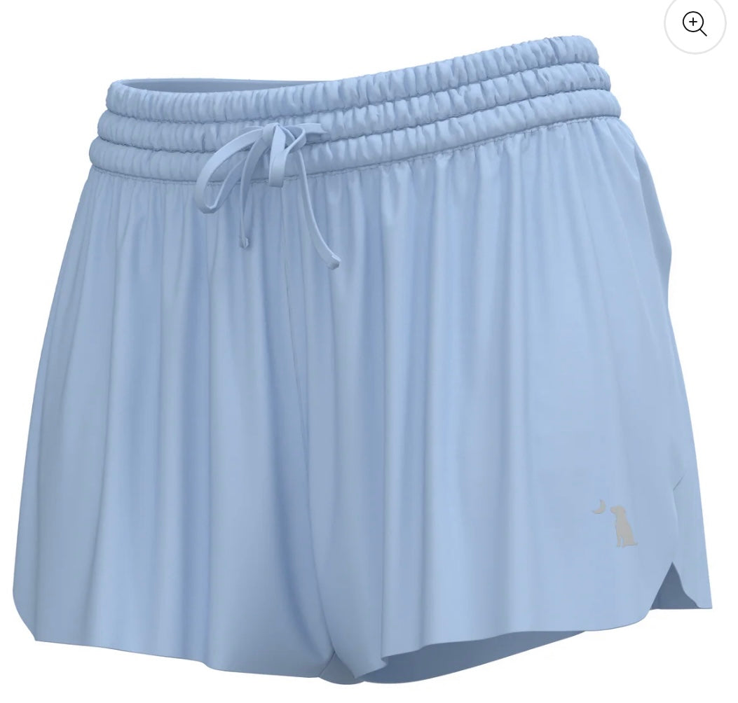 Youth Local Girl Petal Shorts - Periwinkle