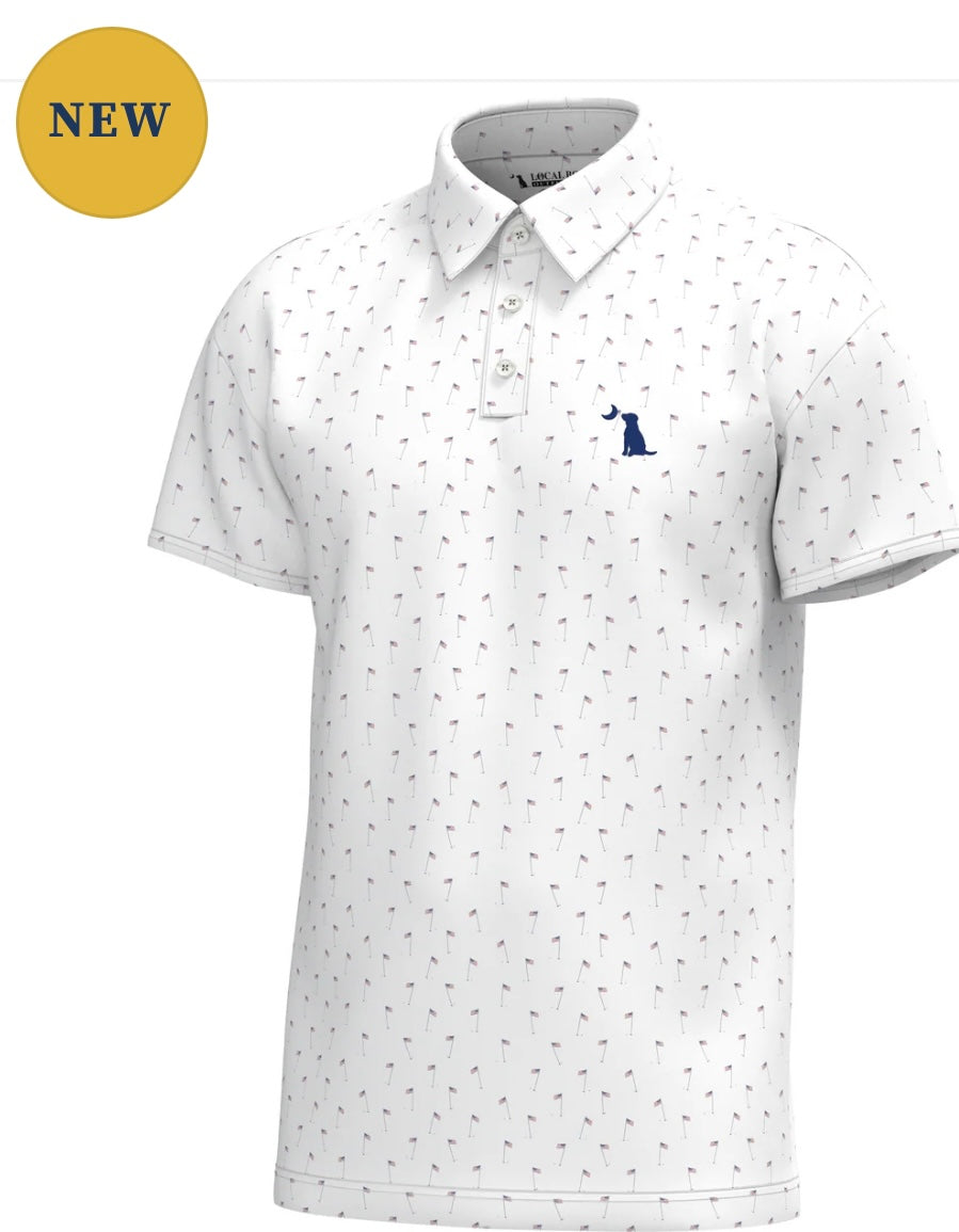 Local Boy Dirty Myrtle Polo - USA 19th Hole