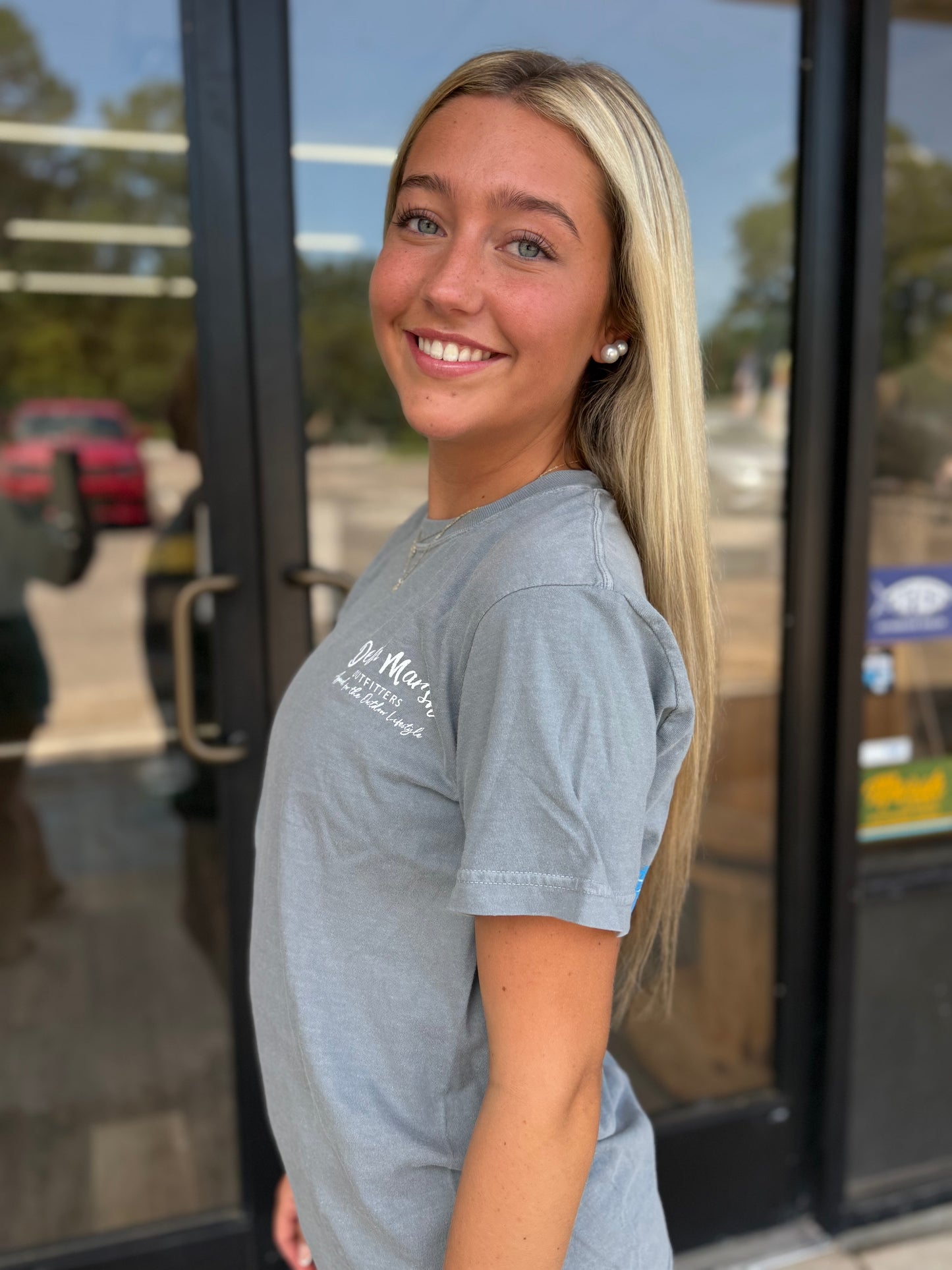 The Skyler Z Tee - Delta Marsh Outfitters - Gravel