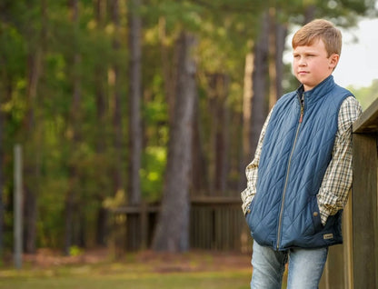Youth Local Boy Diamond Quilted Vest
