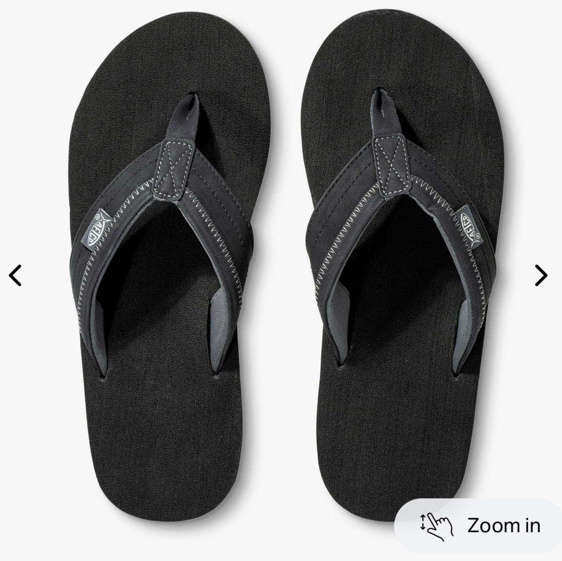 AFTCO Deck Sandal - Black
