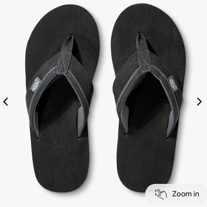 AFTCO Deck Sandal - Black