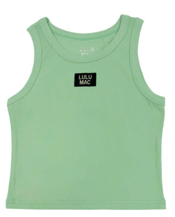 Lulu Mac OG Tank - Mint / Black Logo