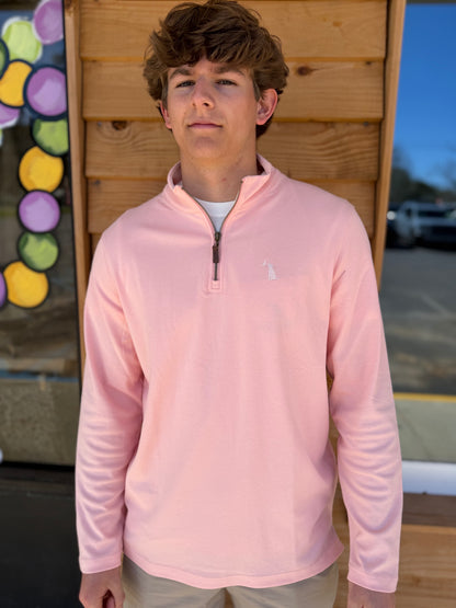 Local Boy Bentley Quarter Zip - Sorbet