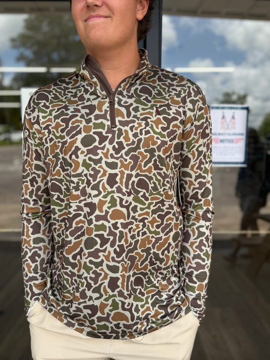 Local Boy Outfitters Palms Athletic Quarter Zip - Localflage Vintage