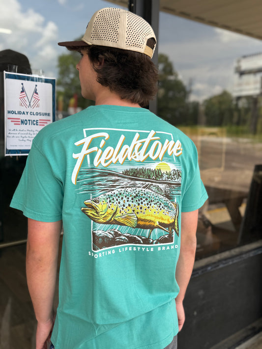 Adult Fieldstone Speckled Trout - Chalky Mint