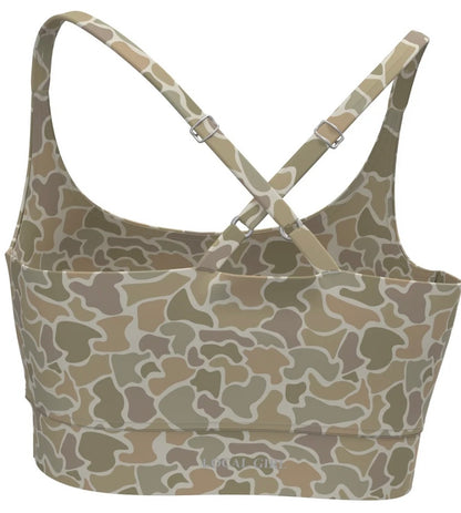 Local Girl Sports Bra 2.0 Forest Desert Camo