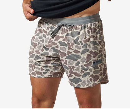 BURLEBO Mesh Short - Classic Deer Camo