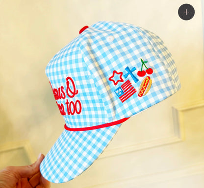 Loves Jesus and America Too Hat