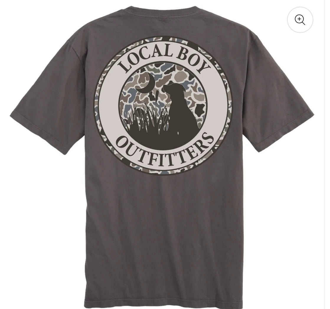 Local Boy Original LCF Circle SS Tee - Gray