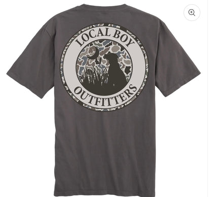 Local Boy Original LCF Circle SS Tee - Gray