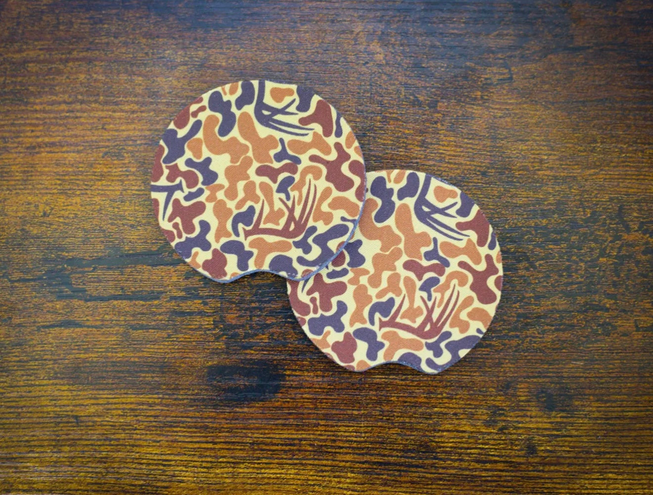 Antler Camo - car coasters