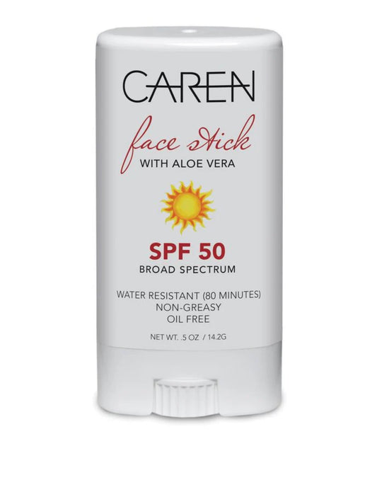 Face Stick with Aloe Vera Sun Stick .5 oz
SPF 50