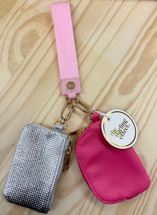 Dynamic Duo Pouch Luxe Wristlet-Partners in Crime