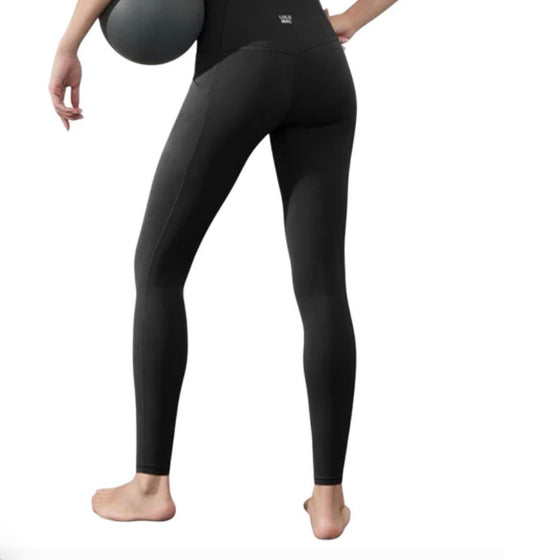 SLG-4248 SOLID LEGGINGS BLACK