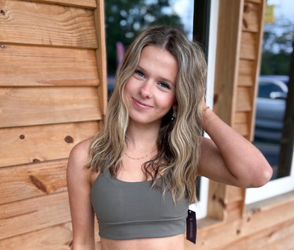 Local Girl Sports Bra 2.0 - Olive