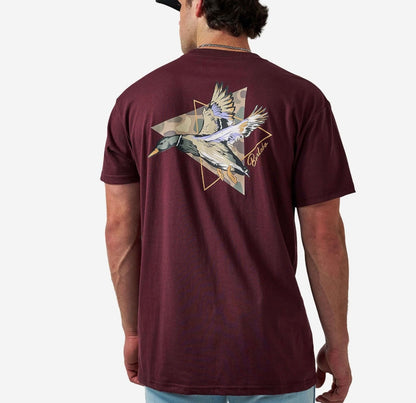 Burlebo SS Pintail Triangle Duck - Maroon