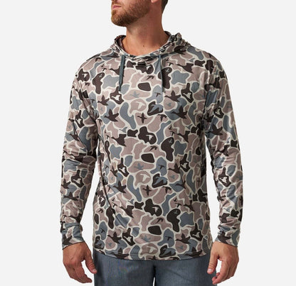 BURLEBO - Performance Hoodie - Mallard Mayhem Camo