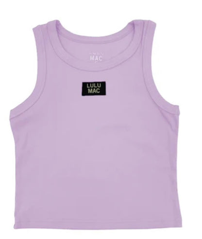 Lulu Mac OG Tank - Lavender / Black Logo